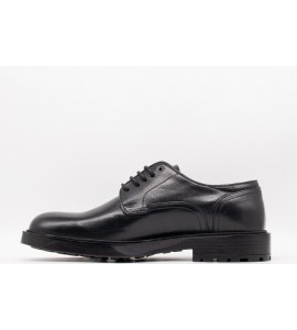 EXTON Derby Uomo Vitello Toscano Nero