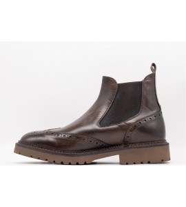 EXTON Beatles Uomo Vitello Pomiciato Castagno