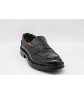 EXTON Mocassino Uomo Vitello Toscano Nero