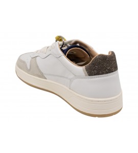 DATE UOMO M451-C2-VN-WN COURT 2.0 WHITE-BROWN