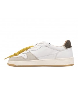 DATE UOMO M451-C2-VN-WN COURT 2.0 WHITE-BROWN