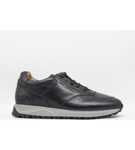 ANTICA CUOIERIA SNEAKER IN PELLE LAVORATA A MANO
