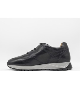 ANTICA CUOIERIA SNEAKER IN PELLE LAVORATA A MANO