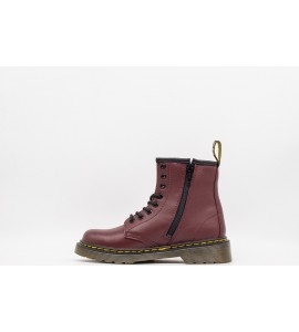 DR. MARTENS STIVALI STRINGATI JUNIOR 1460 SOFTY T IN PELLE