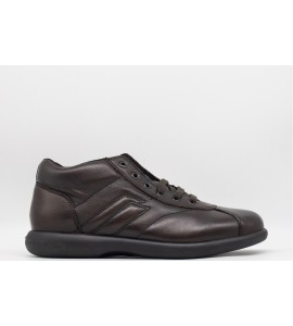 FRAU SNEAKER SPORTY ALTA IN PELLE