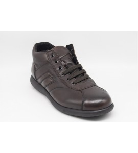 FRAU SNEAKER SPORTY ALTA IN PELLE