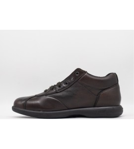 FRAU SNEAKER SPORTY ALTA IN PELLE