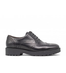 NERO GIARDINI Stringate donna in pelle