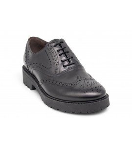 NERO GIARDINI Stringate donna in pelle
