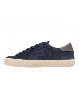 DATE UOMO M451-HL-SD-BL HILL LOW SUEDE BLUE