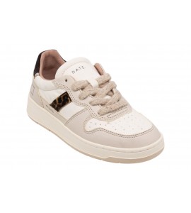 DATE DONNA W451-C2-VN-IL COURT 2.0 VINTAGE IVORY-LEO
