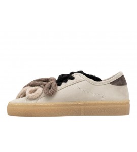 DATE DONNA W451-TE-SD-IV TENDER SUEDE IVORY