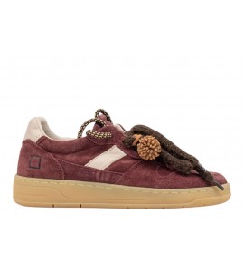 DATE DONNA W451-C2-SD-BX COURT SUEDE BORDEAUX