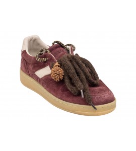 DATE DONNA W451-C2-SD-BX COURT SUEDE BORDEAUX