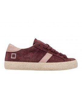 DATE DONNA W451-HL-SD-BX HILL LOW SUEDE BORDEAUX