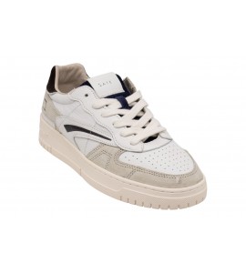 DATE UOMO M451-TP-CA-WN TORNEO PURE CALF WHITE-BROWN
