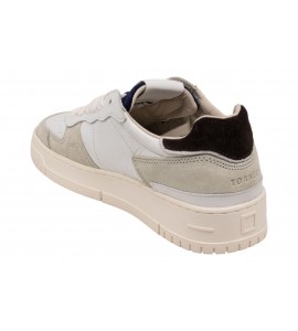 DATE UOMO M451-TP-CA-WN TORNEO PURE CALF WHITE-BROWN