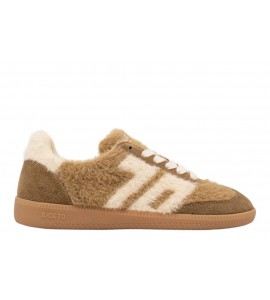 BACK 70 108051-000009 MOHAIR BROWN/BUTTER