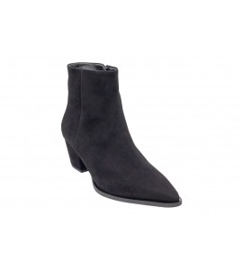 ALBANO 618L TRONCHETTO CAMOSCIO NERO