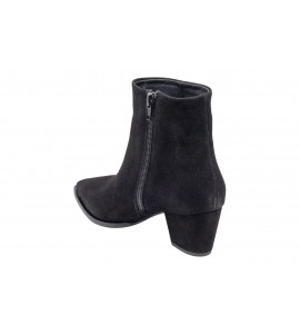 ALBANO 618L TRONCHETTO CAMOSCIO NERO