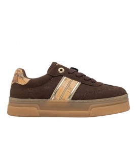 ALVIERO MARTINI sneaker 2545/0318/X717 DARK BROWN/BEIGE