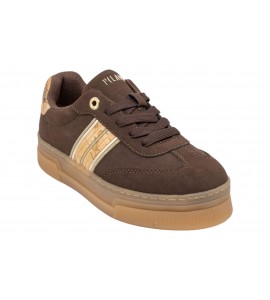 ALVIERO MARTINI sneaker 2545/0318/X717 DARK BROWN/BEIGE