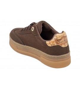 ALVIERO MARTINI sneaker 2545/0318/X717 DARK BROWN/BEIGE