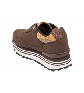 ALVIERO MARTINI SNEAKER 2559/1269/X717 DARK BROWN/BEIGE