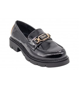 ALVIERO MARTINI MOCASSINO 2565/0774/X550 BLACK/GEO BEIGE