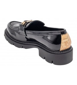 ALVIERO MARTINI MOCASSINO 2565/0774/X550 BLACK/GEO BEIGE