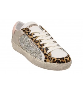 AMA BRAND donna sneaker 4814 TIME BIANCO/LEO