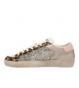 AMA BRAND donna sneaker 4814 TIME BIANCO/LEO