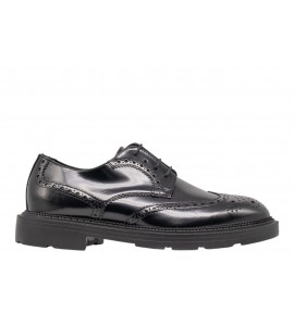 ANTICA CUOIERIA STRINGATA 23154-D-VT9 DOVER NERO