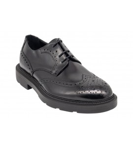 ANTICA CUOIERIA STRINGATA 23154-D-VT9 DOVER NERO