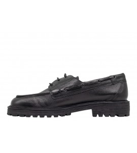 ANTICA CUOIERIA MOCASSINO 23173-W-VR8 WAX NERO