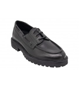 ANTICA CUOIERIA MOCASSINO 23173-W-VR8 WAX NERO