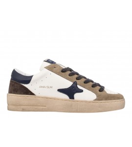 AMA BRAND uomo sneakers 4746 SLAM BIANCO