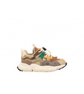FLOWER MOUNTAIN bambino YAMANO 32015497.21.1E87 CUOIO-TAUPE-BRO