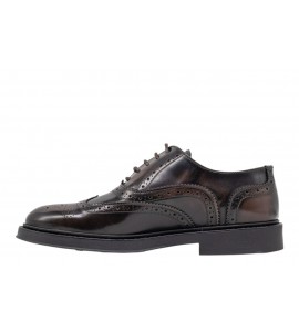 EXTON stringata 277 ABRASIVATO COGNAC