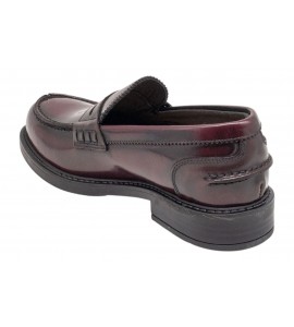 EXTON donna MOCASSINI AX10 ABRASIVATO BORDEAUX