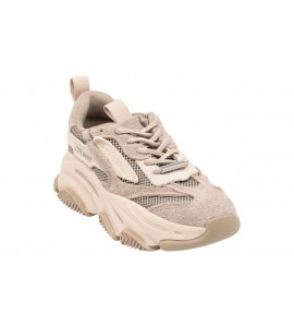 STEVE MADDEN SNEAKER POSSESION-E TAUPE/GRY SUEDE
