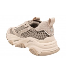 STEVE MADDEN SNEAKER POSSESION-E TAUPE/GRY SUEDE