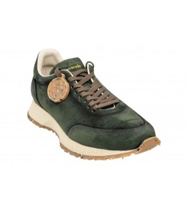 BARRACUDA UOMO SNEAKER BU3630 REACT 181 CAMOSCIONE MILITARE