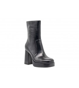 STEVE MADDEN TRONCHETTO ECHOS BLACK LEAT