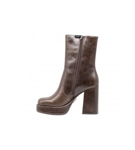 STEVE MADDEN TRONCHETTO ECHOS DK BRN LEAT