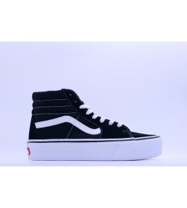 VANS SK8_HI PLATFORM 2 BLACK/WHITE