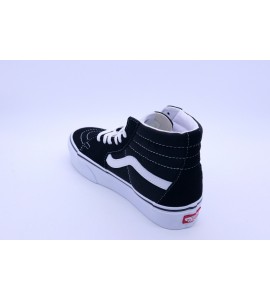 VANS SK8_HI PLATFORM 2 BLACK/WHITE