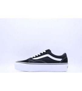 VANS OLD SKOOL PLATFOR BLACK/WHITE