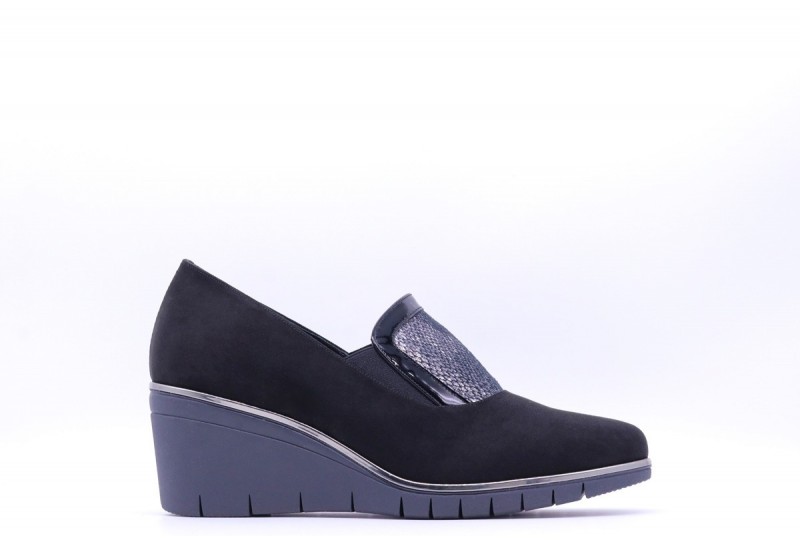 LADY SOFT Mocassino camoscio