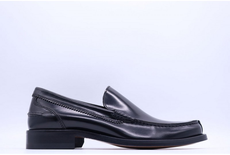 SOLDINI Mocassini da uomo in pelle nera | 20366